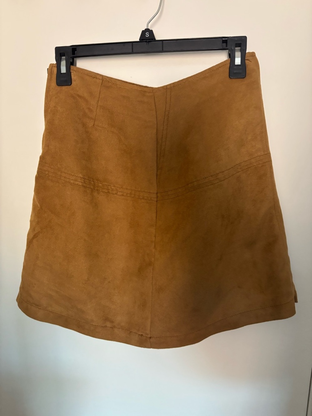 Sanctuary Like New Faux Suede A-Line Skirt, Small